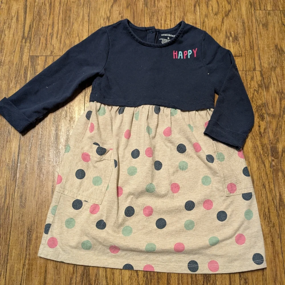 $ Lot Of 5 Healthtex Long Sleeve‎ Size 5 Dresses